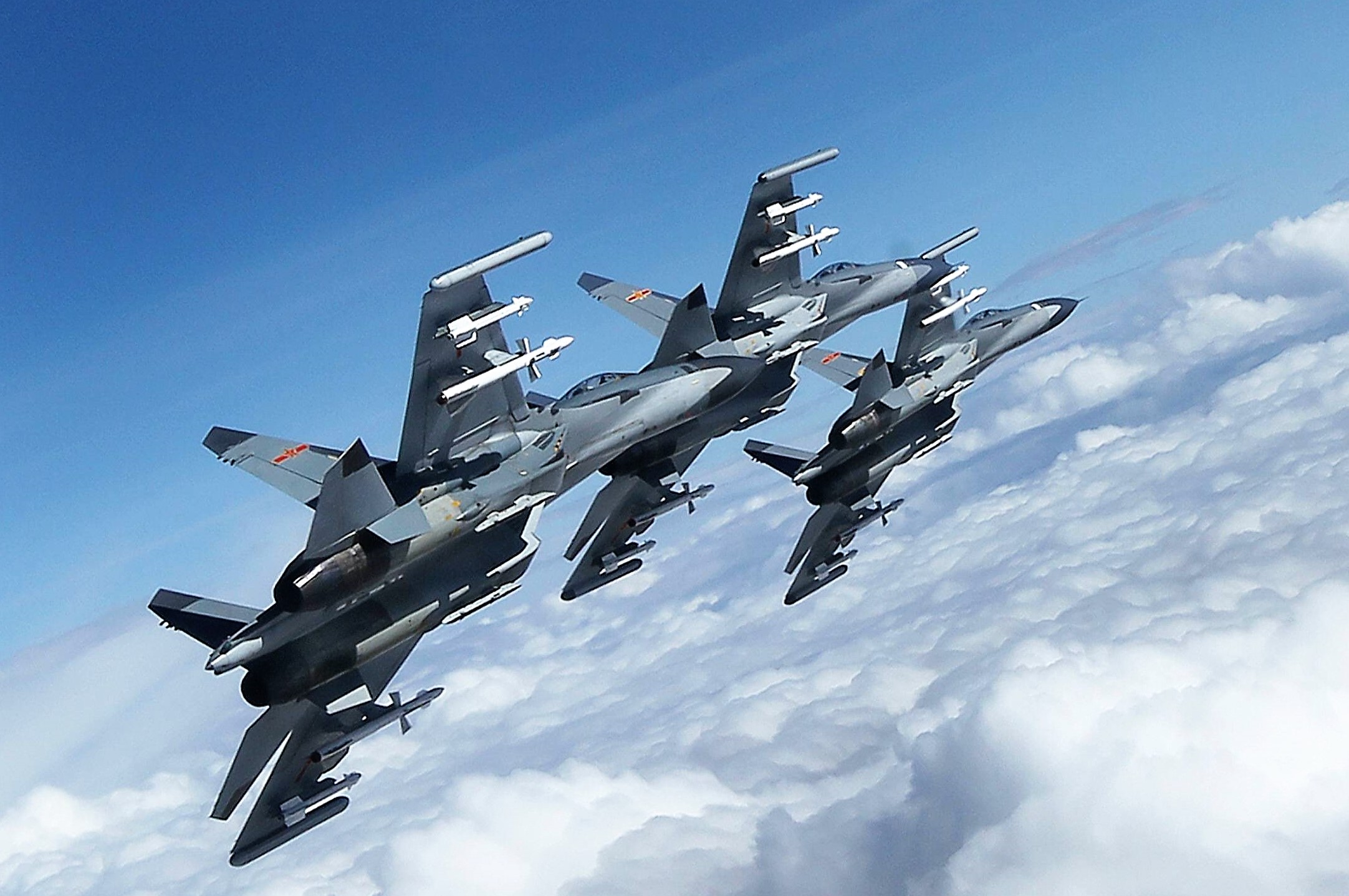 EILMELDUNG - 2 Dutzend Kampfflugzeuge der Chinesen dringen in taiwanesischen Luftraum ein