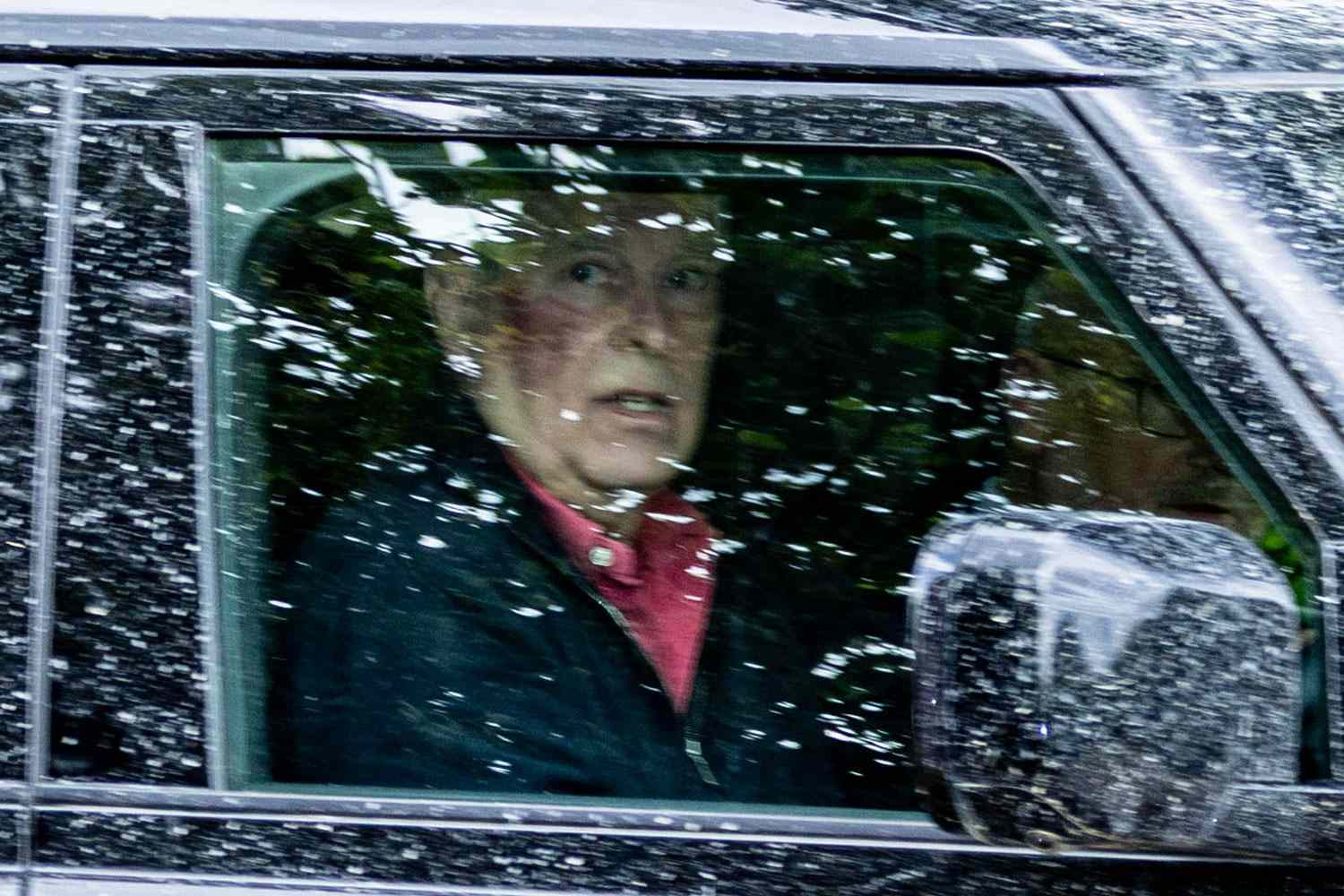 Prince Andrew Spotted with Purple Mark on His Face — Photos Raise Questions