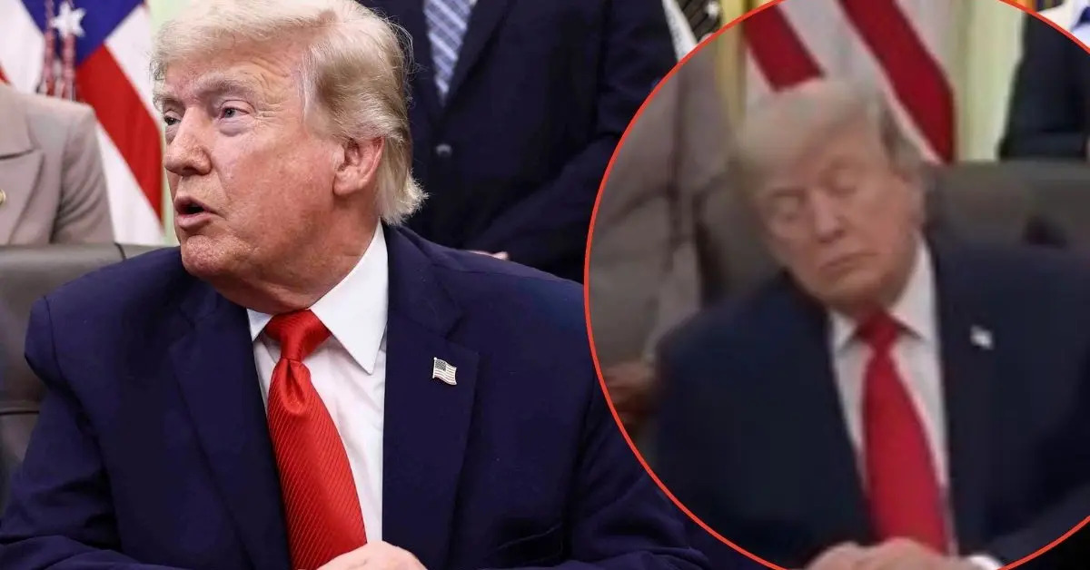 Did Trump Nod Off in the Oval? Viral Clip Sparks Outrage and Family Alarm