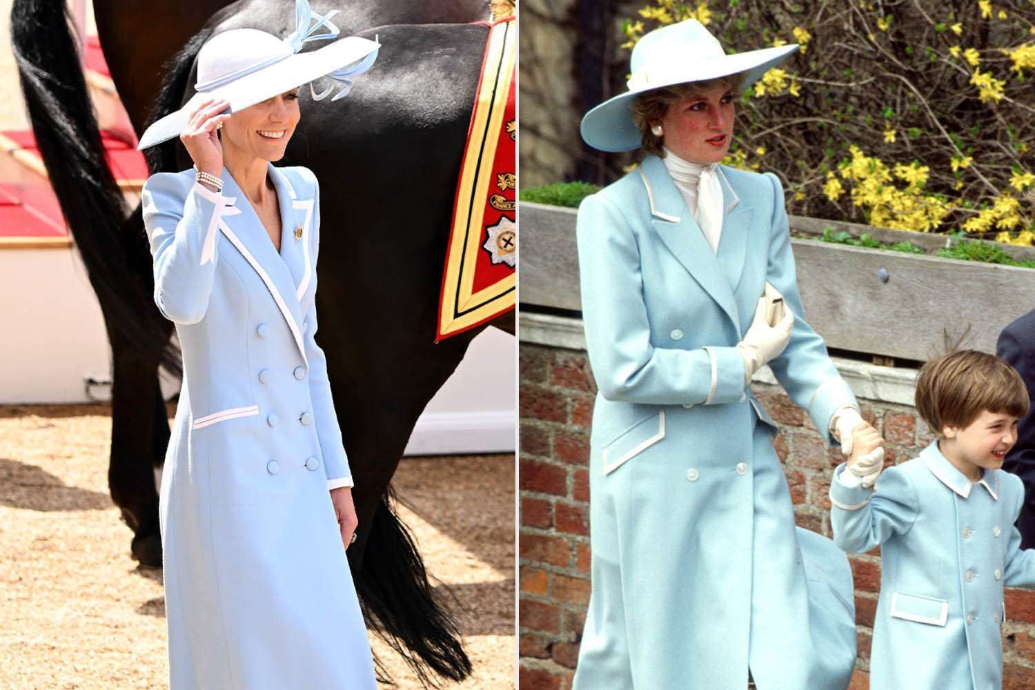 Kate’s Baby-Blue Moment at Trooping the Colour Has Royal Fans Buzzing