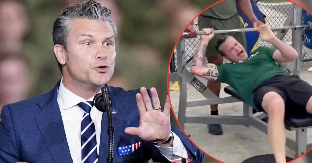 Defense Secretary Pete Hegseth Mocked After Viral Guantanamo Workout — Trainers Tear Into His Form