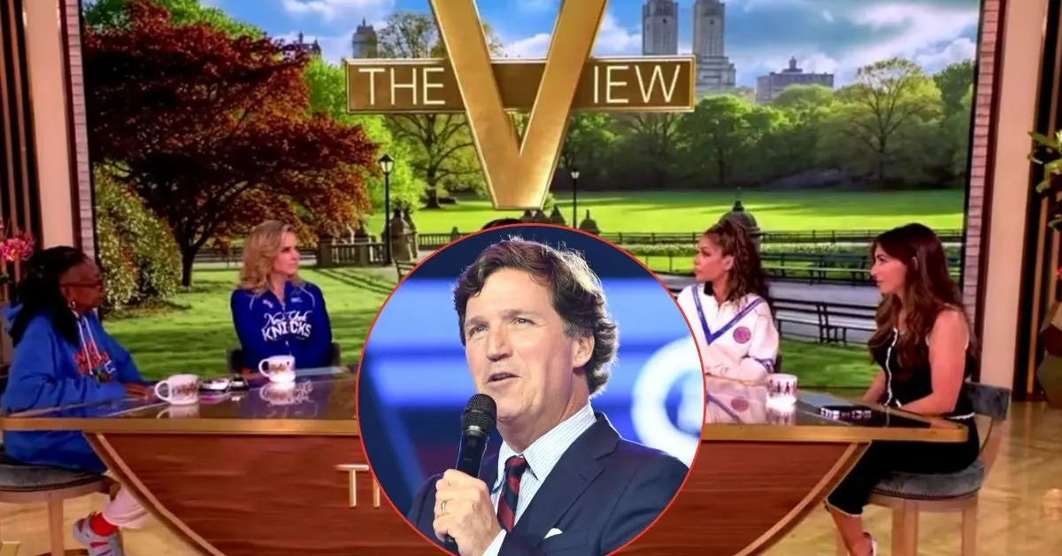 Tucker Carlson Breaks With GOP — 'The View' Co-Hosts Tear Into His New Stance