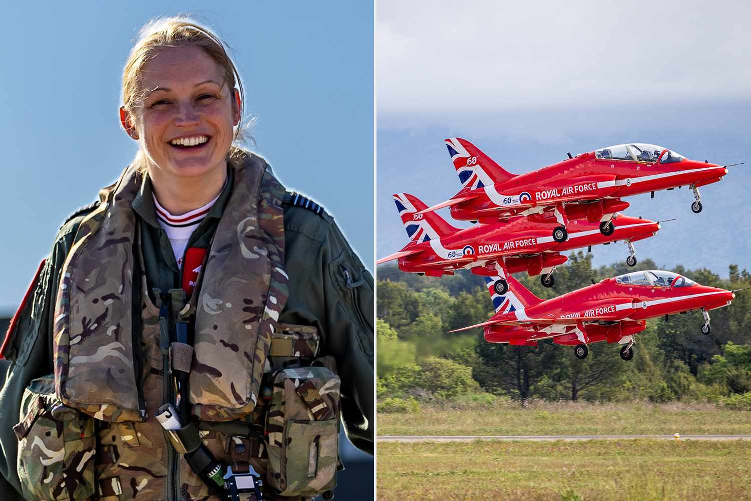 First Woman to Command the Red Arrows Leads Historic U.S. Tour — You Won't Believe Her Journey