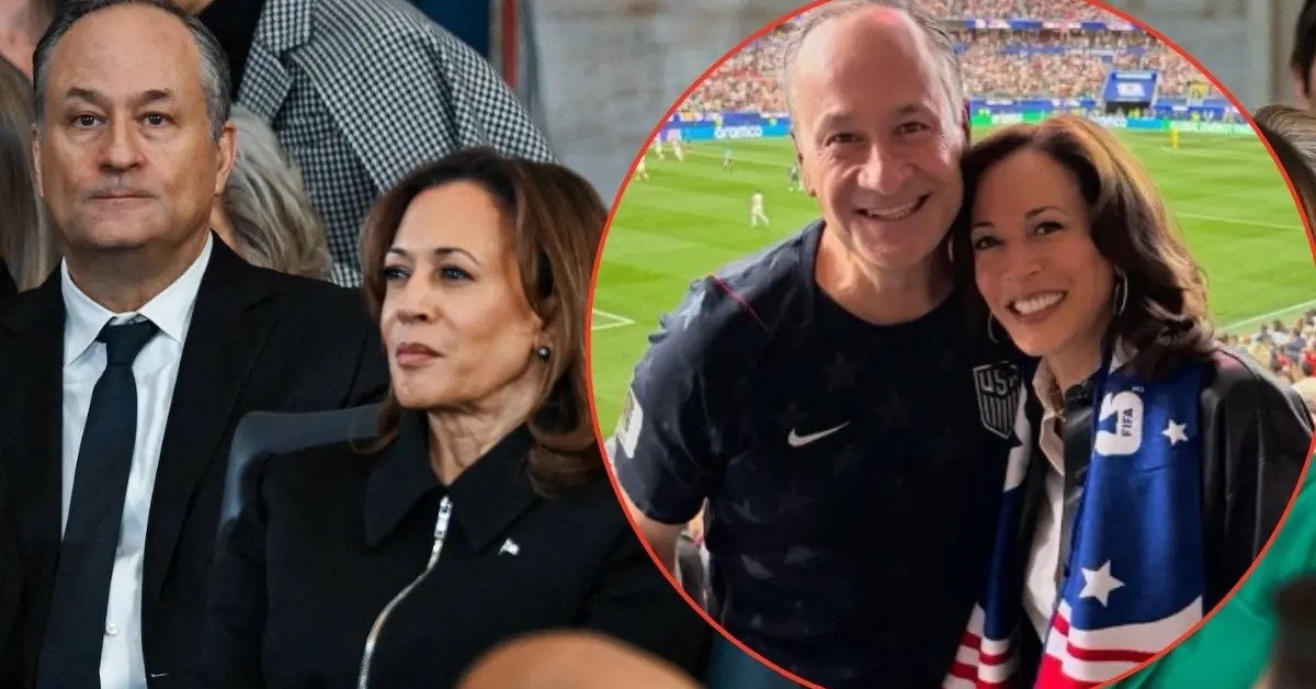 Harris and Emhoff Turn Heads at World Cup — Fans Cry 'Jinx' After Last-Minute Loss
