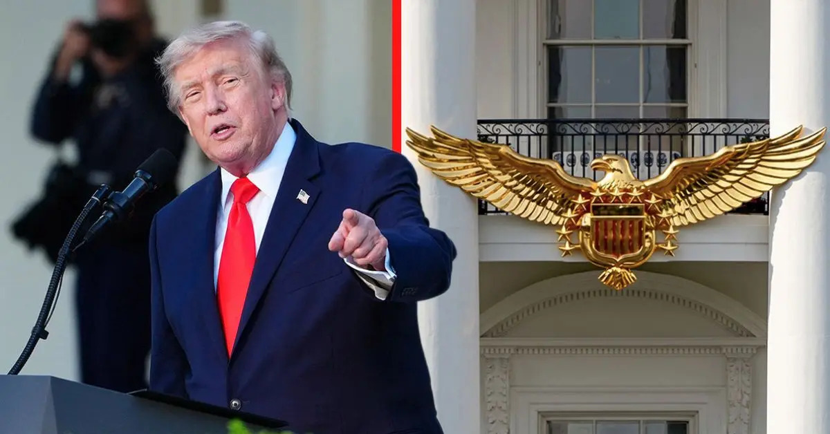 Trump's 'Golden Gift' Eagle Post Backfires After AI Clues and Photographers Raise Doubts