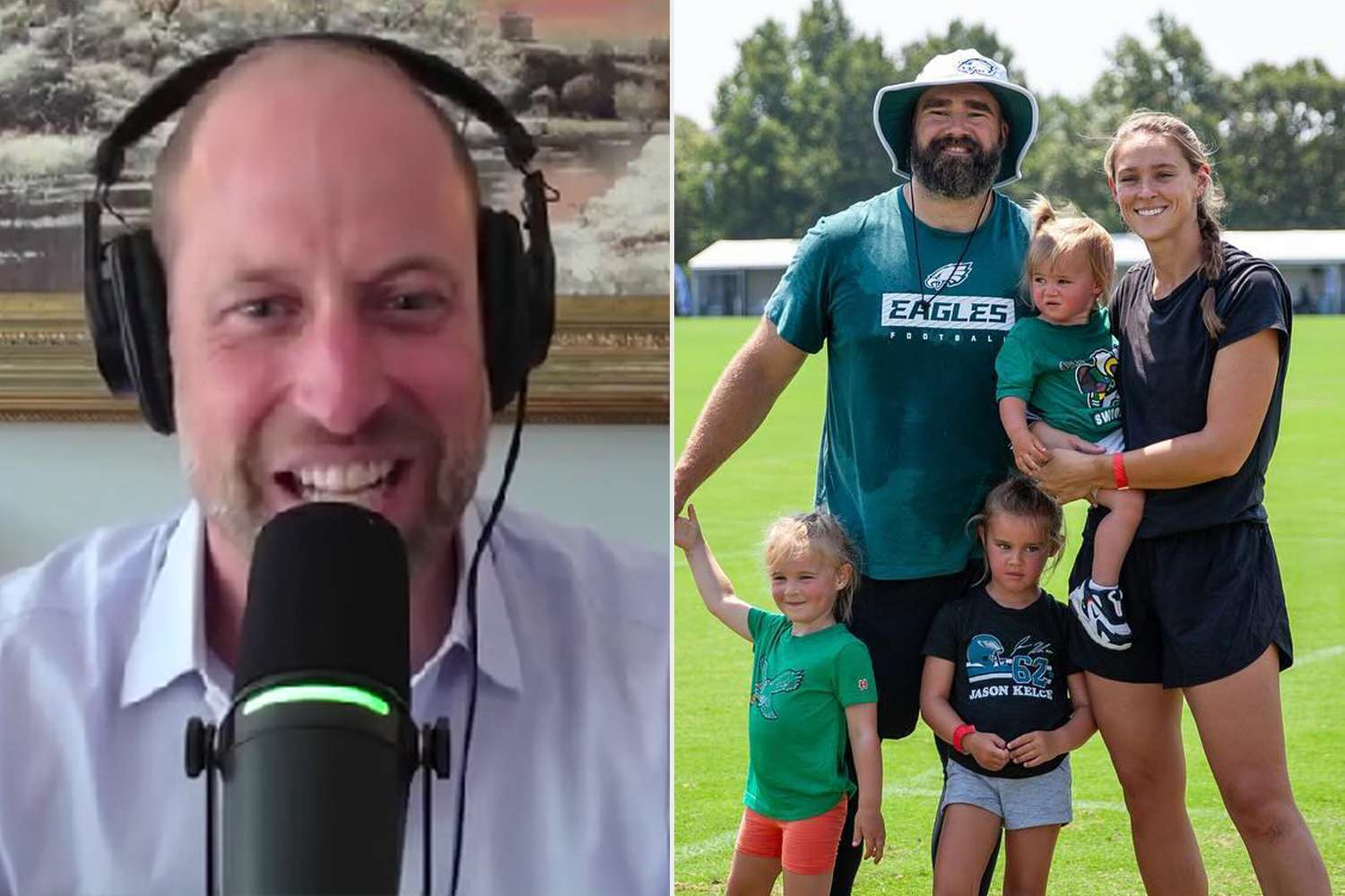 Prince William Surprises Kelce Podcast and Praises 'Girl Dad' Jason Amid Swift Wedding Rumors