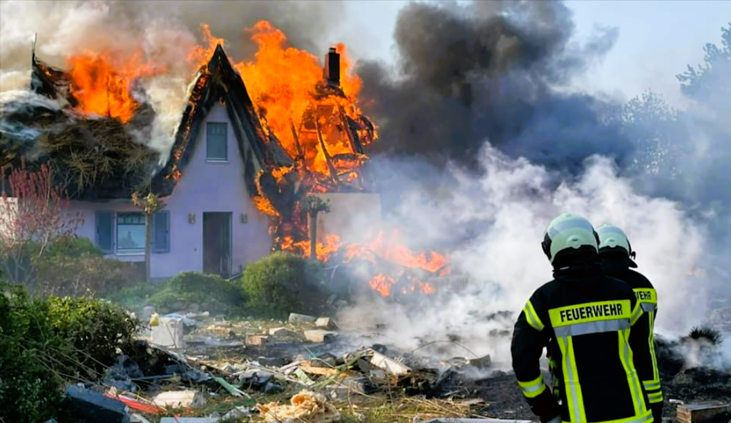 2 Feuerwehrleute nach Verpuffungen vermisst - Kollegen rechnen mit dem Schlimmsten! 