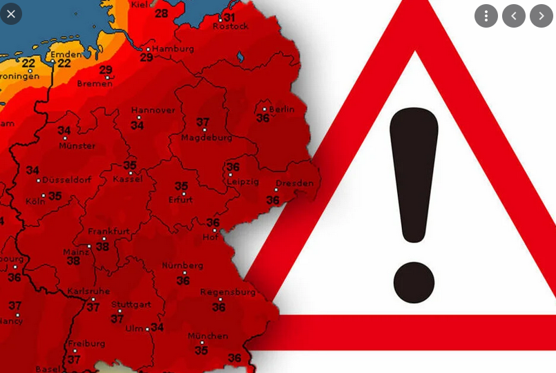 Wetterumschwung! Kaltfront rollt auf uns zu! Aber - Frühlingshafte Temperaturen zum Wochenstart